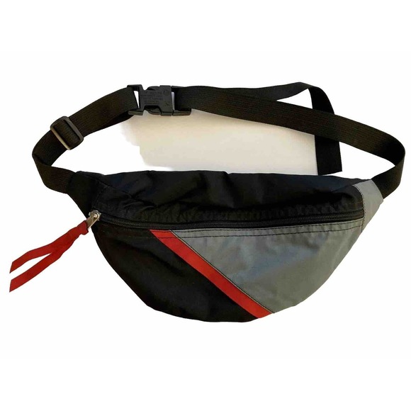 L.L. Bean Other - Vintage LL Bean Nylon Fanny Pack Waist Belt Bag Zippered Pockets Made in USA